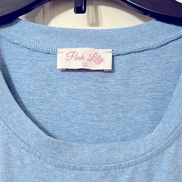 PINK LILY LIVING FOR IT BLUE BODYCON TANK DRESS, Women’s Large - Picture 3 of 9